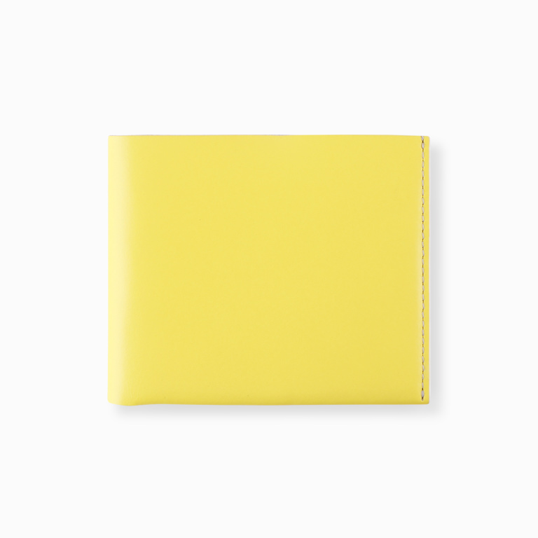 POCKET WALLET WIDE 02 yellow F