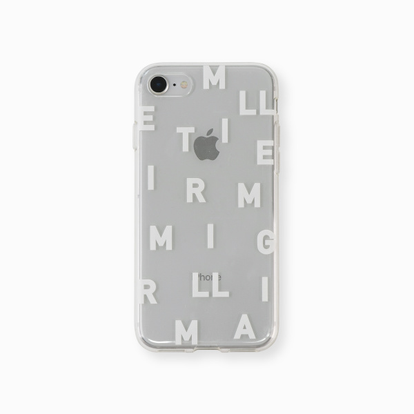 iPHONE CASE clear white 7:8