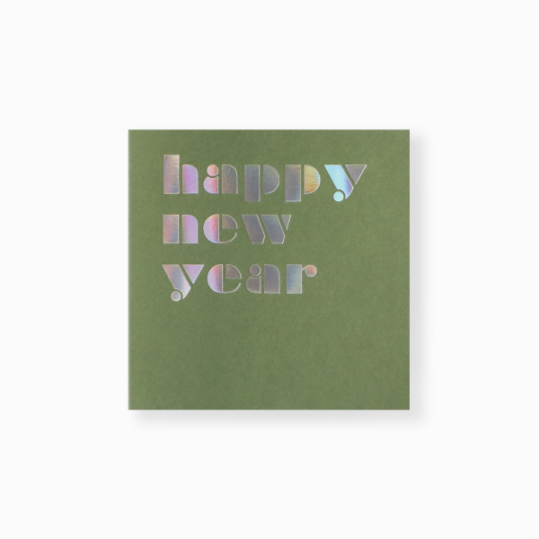 MESSAGE CARD 05 MG happy new year