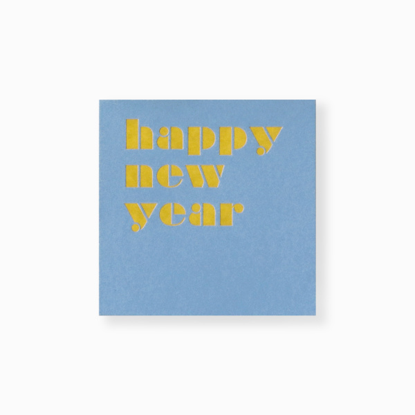 MESSAGE CARD 05 NB happy new year