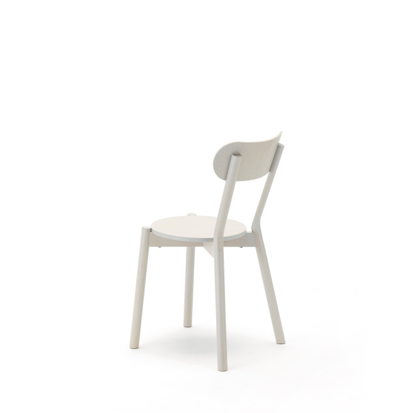 castor chair white side 2