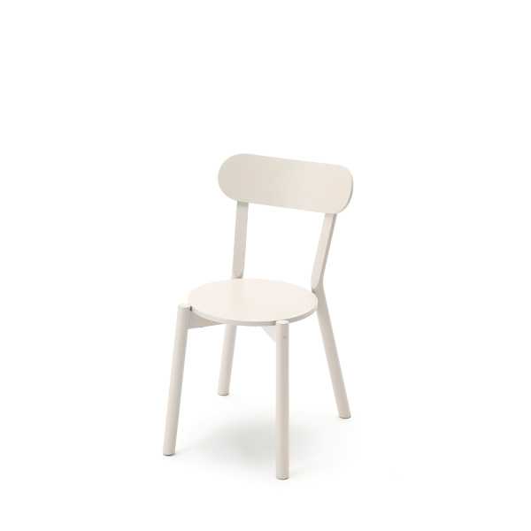 castor chair white
