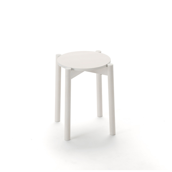 castor stool plus grain powder white