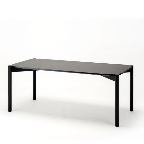 castor table 180 black 1