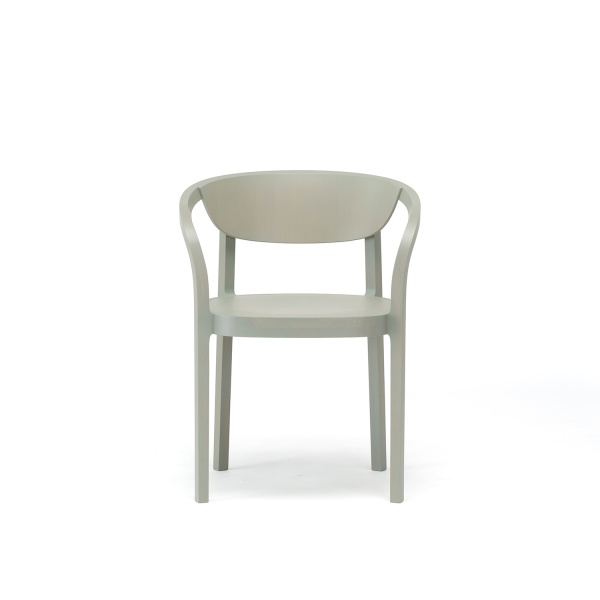 chesa chair gray green