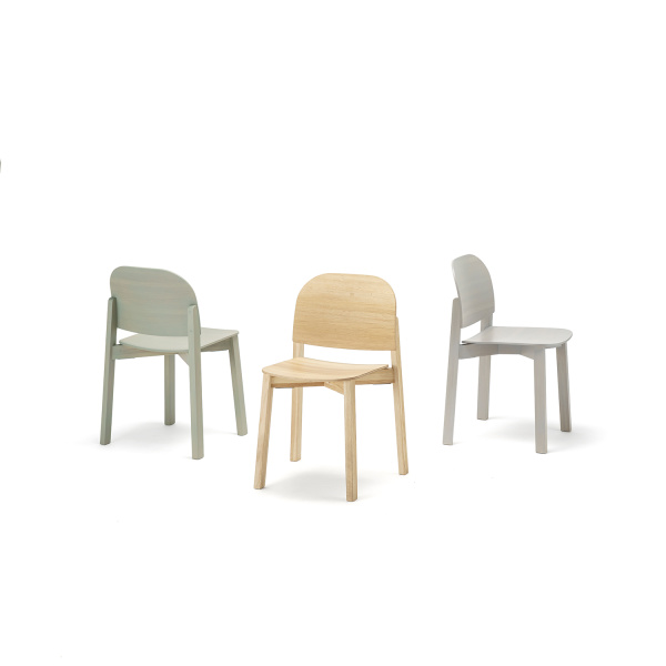 polar chair gray green set 3