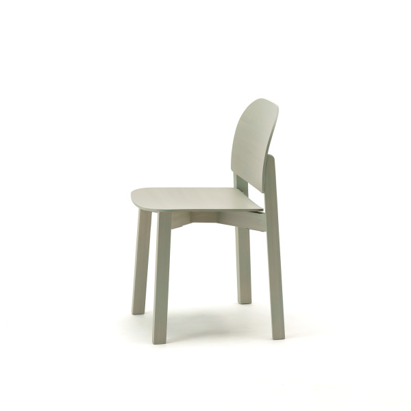 polar chair gray green side
